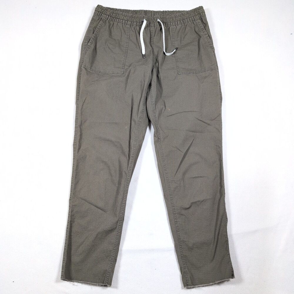Vuori Olive Straight-Leg Drawstring Pants